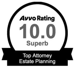 Avvo Superb rating for Top Real Estate Planning Attorney